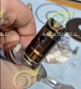 Heavy wear and scoring on turbo journal bearing due to lack of lubrication