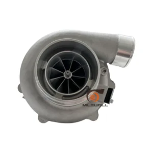 turbo GT35-1050 water and oil cooled turbocharger compressor side view